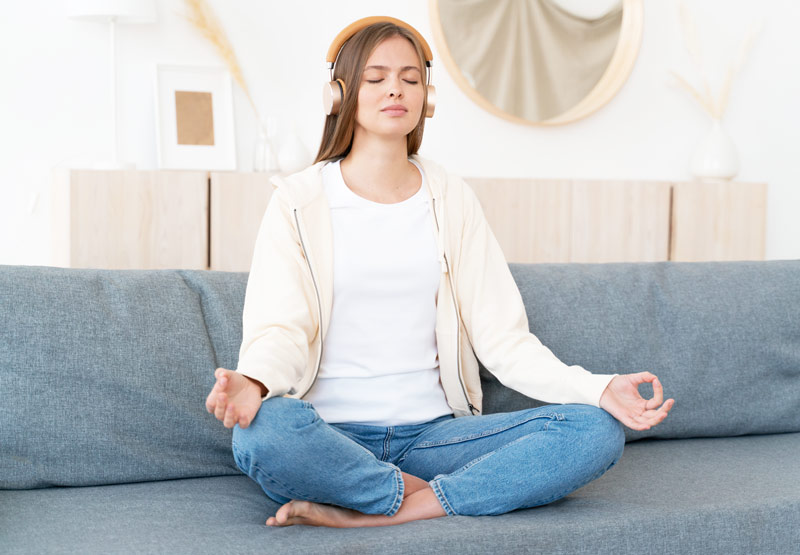 Stressabbau mit Meditation: Positive Auswirkungen auf Psyche und Gesundheit